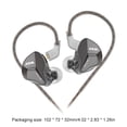thumbnail image 2 of Auriculares con cable en el oído Monitor auriculares con cancelación de ruido para cantante músico, 2 of 9