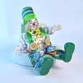 thumbnail image 4 of Misright Ceramic Clown Doll Model Figure Movable Wire Frame Body Halloween Decoration, 4 of 7