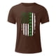 thumbnail image 4 of Camisas de Manga Larga para Hombres Blusa de Cuello Redondo de Impresión Cómoda, Camisa Casual de Poliéster para Uso Diario, de Fiesta Y de Primavera de Verano, 4 of 4