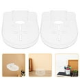 thumbnail image 4 of 2 estantes flotantes de pared para cámara, minialtavoz, transparente, para monitor de bebé, dormitorio, baño, cocina y sala de estar, 4 of 7