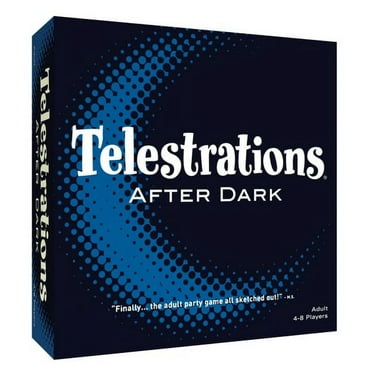 Telestrations After Dark Party Game by USAopoly for 4 - 8 Players, Ages 17 and up