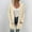 Beige, variant on VISALY Long Cardigans Chunky Knit Cardigan Women's Cable Knit Long Sleeve Open Front Cardigan Oversized Lightweight Cardigan Sweaters Cover Up with Pockets Crochet Cardigan Beach Cardigan Beige L