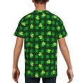 thumbnail image 5 of Wukai Happy St. Patrick's Day5 Youth Unisex Short Sleeve T-Shirt for Boys, Girls, Teens, and Kids-X-Small, 5 of 7