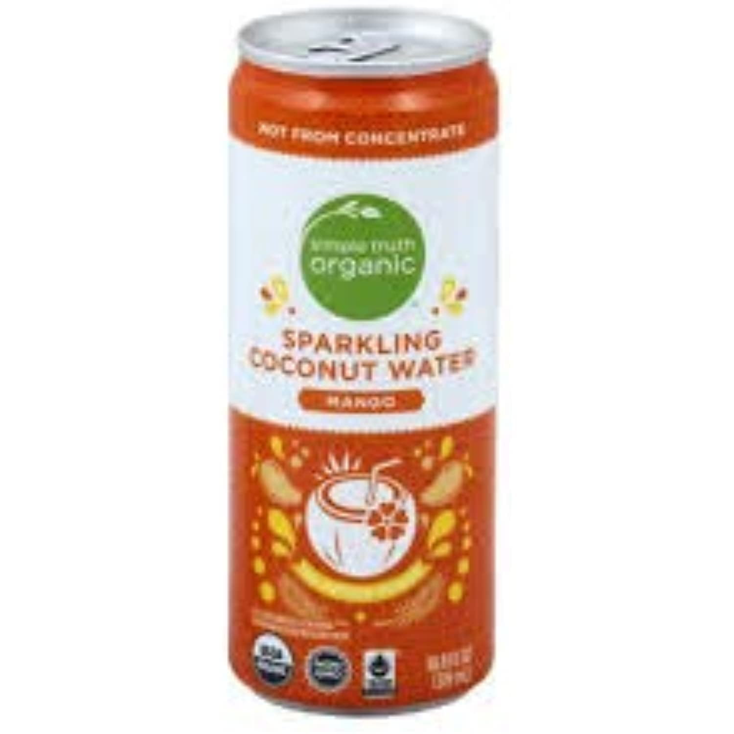 Simple Truth Organic Sparkling Mango Flavored Coconut Water 10 Oz (Pack