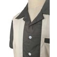 thumbnail image 5 of Men'S Vintage Two-tone Twill Cotton Work Shirts, 5 of 6
