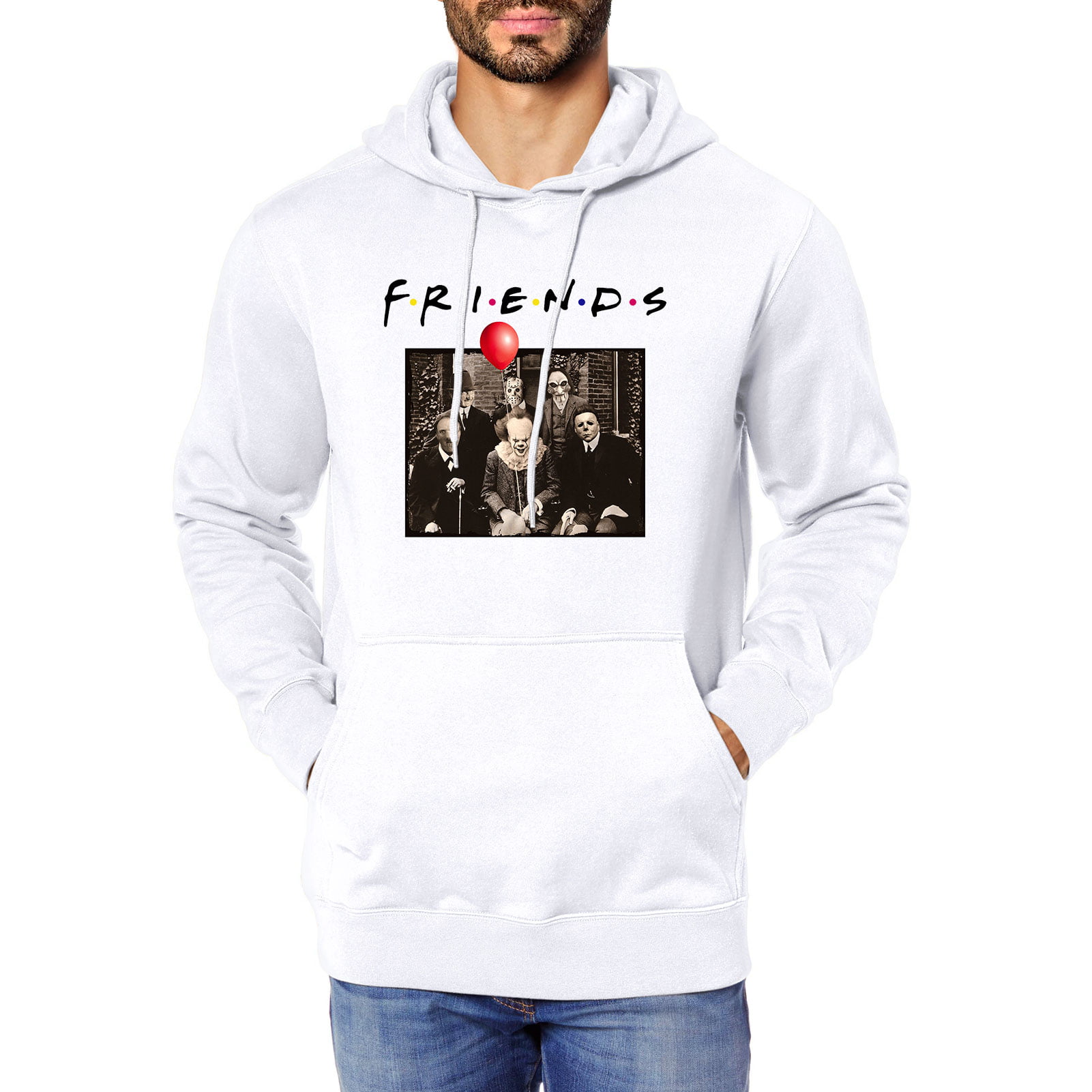 Jason Voorhees Friday the 13th Pennywise Halloween Freddy Michael Myers The Psycho Bunch Hoodie and Sweatshirt Chucky S-5XL Billy Saw