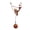 Red rust color, variant on Lynono Co.,Ltd Outdoor Garden Dancing Girl Sculptures Statues Dancing Girl Statues Yard Art