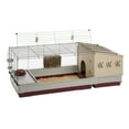 thumbnail image 3 of Ferplast Krolik 140 Plus Extra Large Indoor Pet Rabbit Cage w/ Wood Hutch, 3 of 10