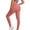 Watermelon Red women high waist leggings a1, variant on Cagogo Women's High Waisted Stretch Slim Fit Long Pants Leggings Solid Athletic Workout Tight Yoga Running Tights Casual Lounge Trousers, Yellow M