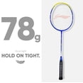 thumbnail image 5 of Li-Ning G-Force 3600 Superlite Carbon Fibre Strung Badminton Racket (Blue/Yellow), 5 of 8