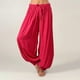 red cargo pants plus size