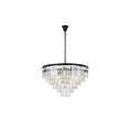 thumbnail image 3 of Elegant Lighting Sydney 44" 10 Light Royal Crystal Chandelier, 3 of 9