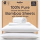 thumbnail image 1 of Sábana Ajustable Bambaw King 100% Viscosa de Bambú Refrescante 16 cm, 1 of 8