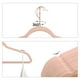 thumbnail image 4 of Perchas de terciopelo SONGMICS UCRF026P02 50 unidades color rosa resistentes, 4 of 9