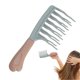 thumbnail image 1 of Wide Tooth Comb for Curly Hair with DoubleRow Wavy Teeth AntiStatic Detangling Comb for Women, 1 of 4