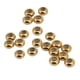 thumbnail image 2 of Cuentas espaciadoras redondas suaves, 20 piezas espaciadoras de acero inoxidable, accesorios de pulsera DIY, accesorios para hacer joyas, diseño aerodinámico, 2 of 12