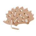 thumbnail image 4 of Juguete de madera para enhebrar Montessori Juguete de actividad Habilidades motoras finas Forma animal Educativo y de aprendizaje Juguete educativo CUTICAT Tablero para enhebrar cordones, 4 of 7