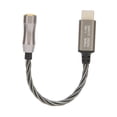 thumbnail image 4 of Amplificador de auriculares tipo C a 3,5 mm, 15 cm/5,9 pulgadas, 120 dB, para PC con Android, gris frío, 4 of 12
