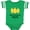 Football Green and White, variant on Inktastic Chillin' with My Peeps Boys or Girls Baby Bodysuit