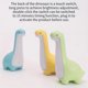 thumbnail image 5 of Dinosaur Night Light Creative LED Timing Sleeping Light Children Bedroom Soft Light USB Rechargeable Dimming Atmosphere Light, 5 of 5