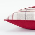 thumbnail image 2 of Rizzy Home Throw Pillow T17171 Red Cheery Merry 14" x 26" Rectangle, Down Filled, 2 of 2