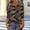 Black women's plus size 3/4 sleeve t-shirt a1, variant on MORESEC Women's Plus Size 3/4 Sleeve T-Shirt Casual Embroidery Leopard Print Round Neck Top Beach Vacation Fashion Clothes, Black L