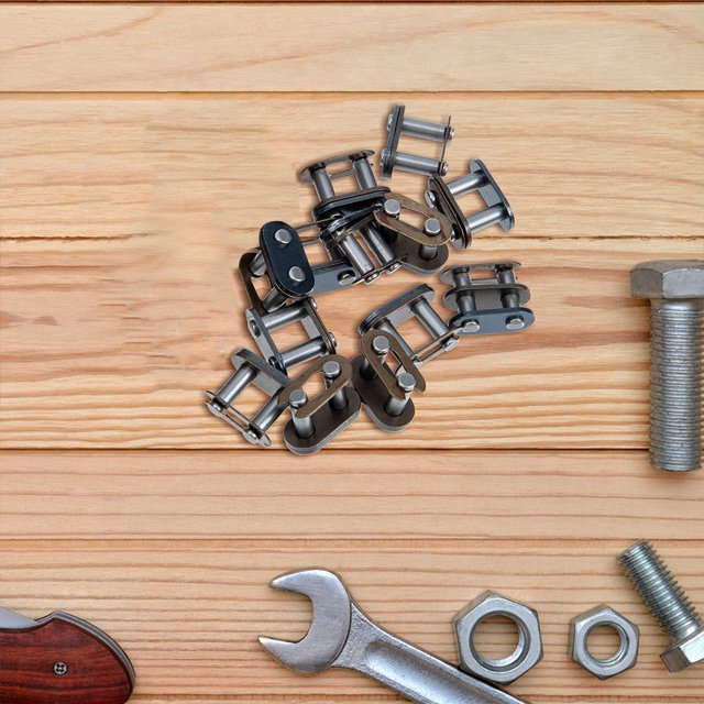 KAKOWELY 16pcs Aluminum Alloy Bike Chain Connector Link for Tough Road Conditions