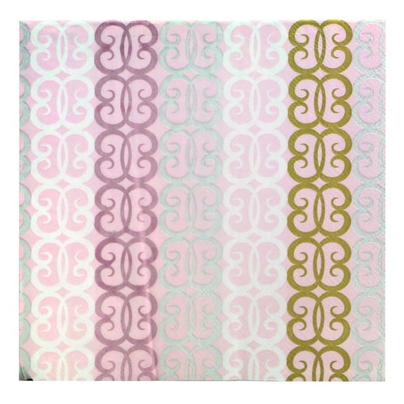 EcoQuality Decor Pink Lunch Napkin – Elegant, Durable, and Disposable, Dispenser Napkin Refill, Everyday Napkins, Perfect for Restaurants, Diners, Bodegas & Home (20)