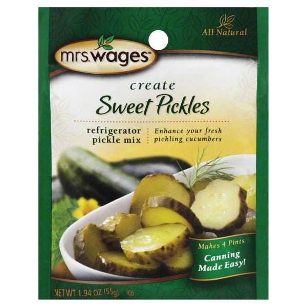 Mrs. Wages® Create Sweet Pickles Refrigerator Pickle Mix 1.94 oz