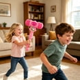 thumbnail image 2 of Squeaky Gavel Hammer, Plastic Sound Toy with Whistle, Cute Play Hammer for Baby and Kids Party, 2 of 6