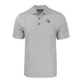 thumbnail image 2 of Men's Cutter & Buck  Gray Los Angeles Chargers Helmet Big & Tall Pike Eco Tonal Geo Print Stretch Recycled Polo, 2 of 3
