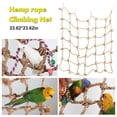 thumbnail image 1 of ziyahi Parrot Bird Climbing Net Swing Ladder Thicken Rope Hanging Pet Activity Toy, 1 of 6