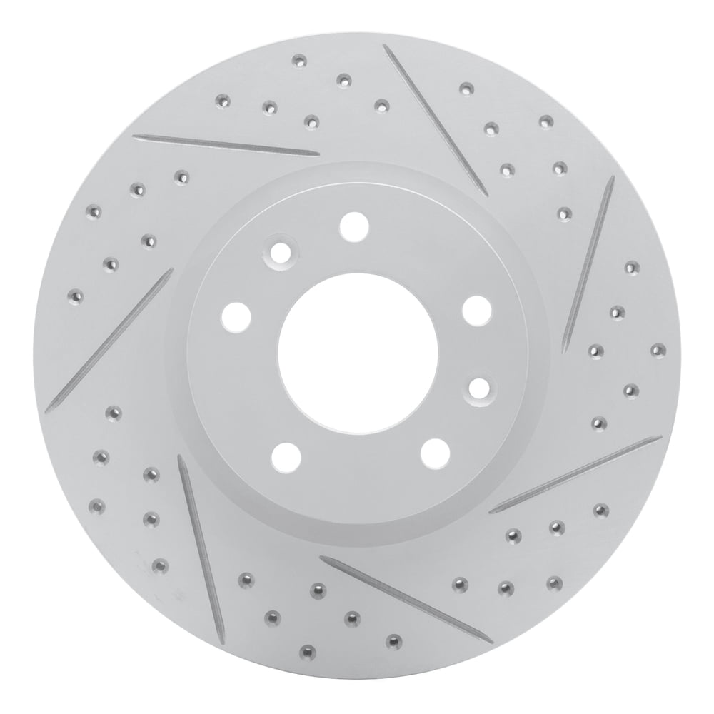Dynamic Friction Company 830-54059R DFC Geoperformance Rotor - Drilled and Slotted