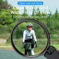 thumbnail image 4 of ROCKBROS Bicycle Mirrors MTB Mountain Bike Plug Cycling HD Mirror 16-22mm Diameter Adjustable & Rotatable Clear Vision for Cycling Compatible Ventilation Both Sides Holes, 4 of 9