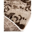 thumbnail image 6 of Unique Loom Rushmore Collection Area Rug - Bagmati (5' 1" Round Dark Beige/Brown), 6 of 6