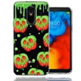 thumbnail image 1 of MUNDAZE LG K40 Halloween Poison Apple Skulls Spooky Fairy Tales Design Double Layer Phone Case Cover, 1 of 3