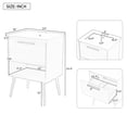 thumbnail image 6 of Resenkos Storage Cabinet,Kitchen,Pantry Cabinet,24" Bathroom Vanity with Sink Combo, Multi-functional Bathroom Cabinet with Drawer,Natural, 6 of 12