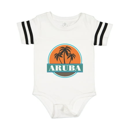 

Inktastic Aruba Vacation Sunset Gift Baby Boy or Baby Girl Bodysuit