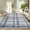 Light Gray, variant on Tzou Modern Geometric Runner Rug 2x6ft Washable Low Pile Indoor Carpet, Non-Slip & Stain-Resistant – Soft Machine-Woven Rug for Living Room, Dorm, Office