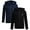 Black/Navy-2pk, variant on Lee Boys' Zip Up Hoodie - 3 Pack Soft Hooded Sweatshirt for Boys - Cozy Plain Hoodies (Sizes: S-XL)