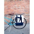 thumbnail image 3 of Nantucket Bicycle Basket Co. Portland (Rear Pannier Bag, Pink/Navy), 3 of 3