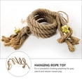 thumbnail image 4 of EeaseCA 1PC Parrot Climbing Rope Hanging Rope Toy Grey Parrot Toy Macaw Parrot Plaything, 4 of 8