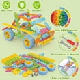 thumbnail image 7 of Zacro STEM Building Toys Blocks Set for Boys, 10-in-1 Educational Construction Kits Learning Toys with Storage Box, Creative Activities Games Toy Gift for Kids Toddler Girls Boys Age 4+, 7 of 7