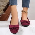thumbnail image 5 of Women's Comfortable Round Toe Flats - Fashion Bowknot Dress Shoes, Slip On Casual Party, 5 of 11