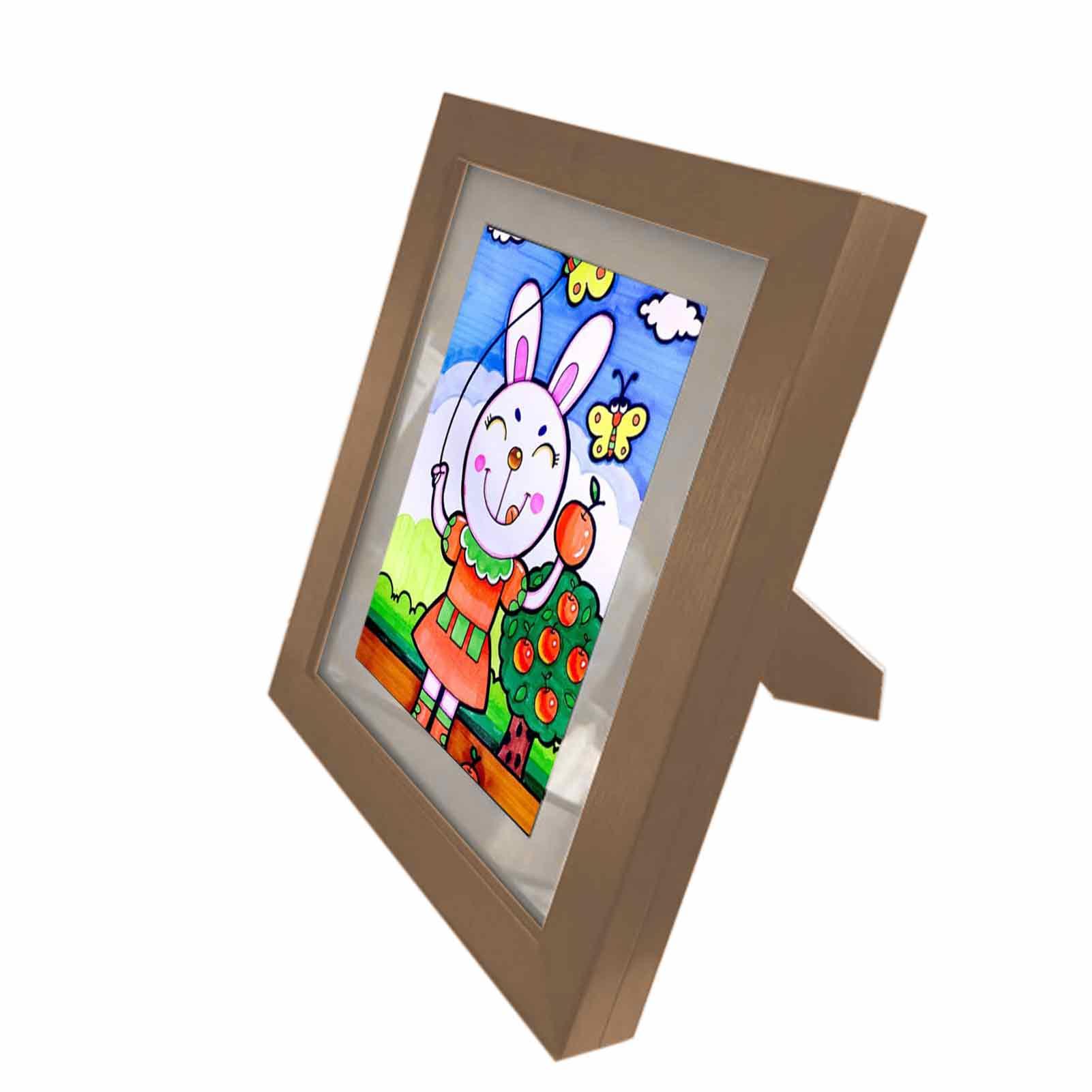 Front Opening Frames Kids Art Frames Front Opening Wooden Art