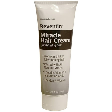 Reventin Miracle Hair Cream for Thinning Hair. 4oz easy to apply