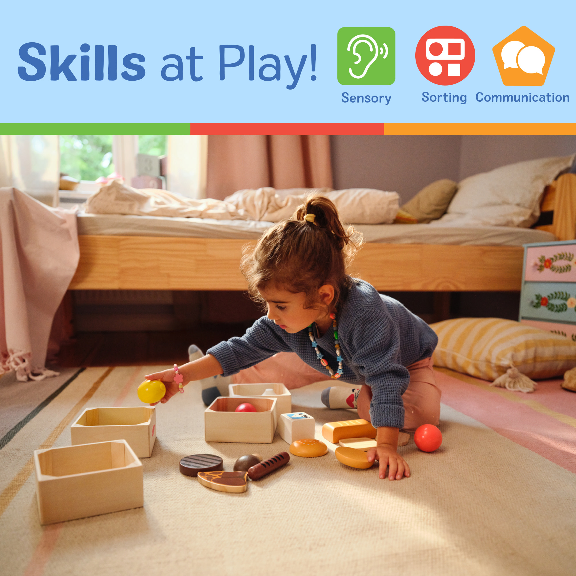 Melissa & Doug Food Groups Wooden Play Food Set photo 5