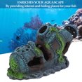 thumbnail image 4 of Aquarium Shipwreck, Reptiles Fish Tank Shipwreck, Non- Fish Tanks For Aquarium, 4 of 8