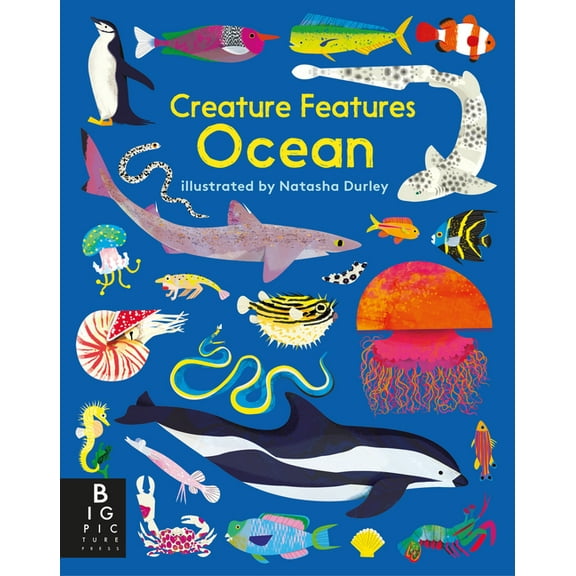 Creature Features: Ocean, (Board Book)