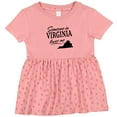 thumbnail image 3 of Inktastic Someone in Virginia Loves Me Girls Baby Dress, 3 of 5